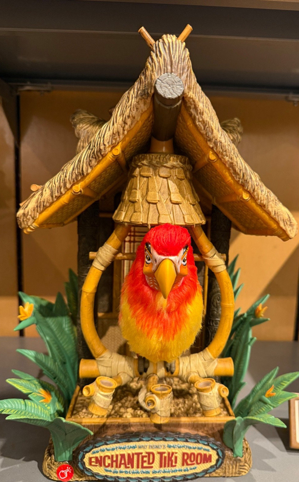 Disney Parks 2026 Enchanted Tiki Room Jose Light-Up Moves Singing Figurine Bird