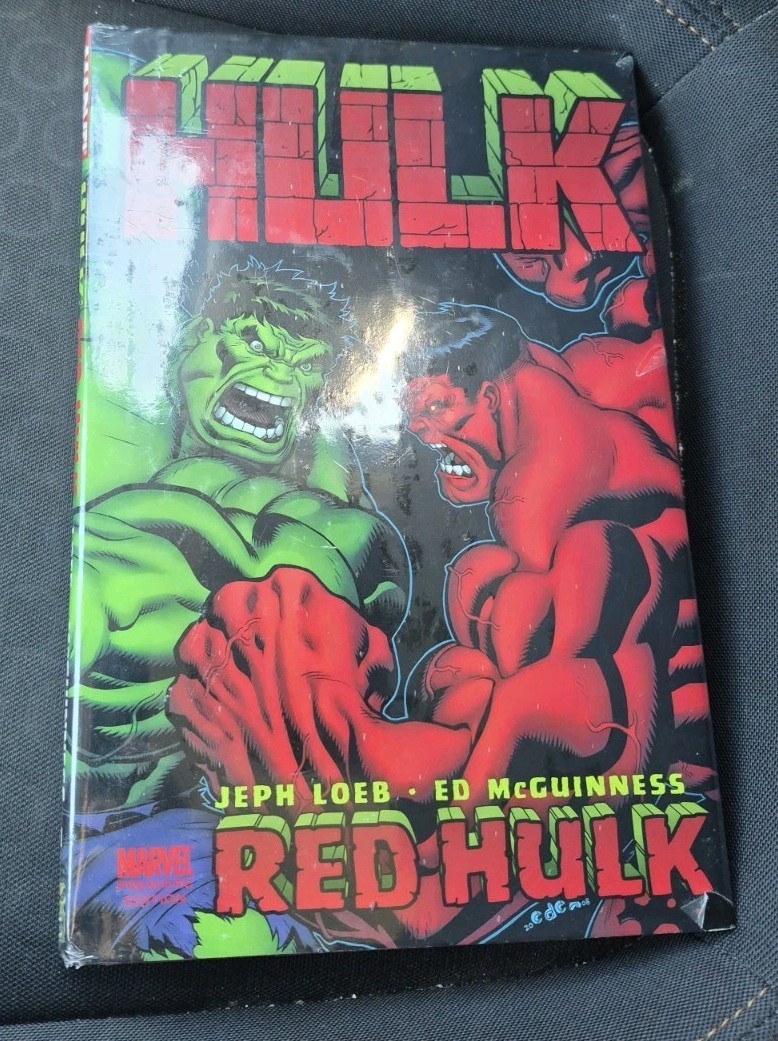 HULK (2008) Vol 1 Red Hulk HC Hardcover Jeph Loeb Ed McGuinness SEALED NEW NM
