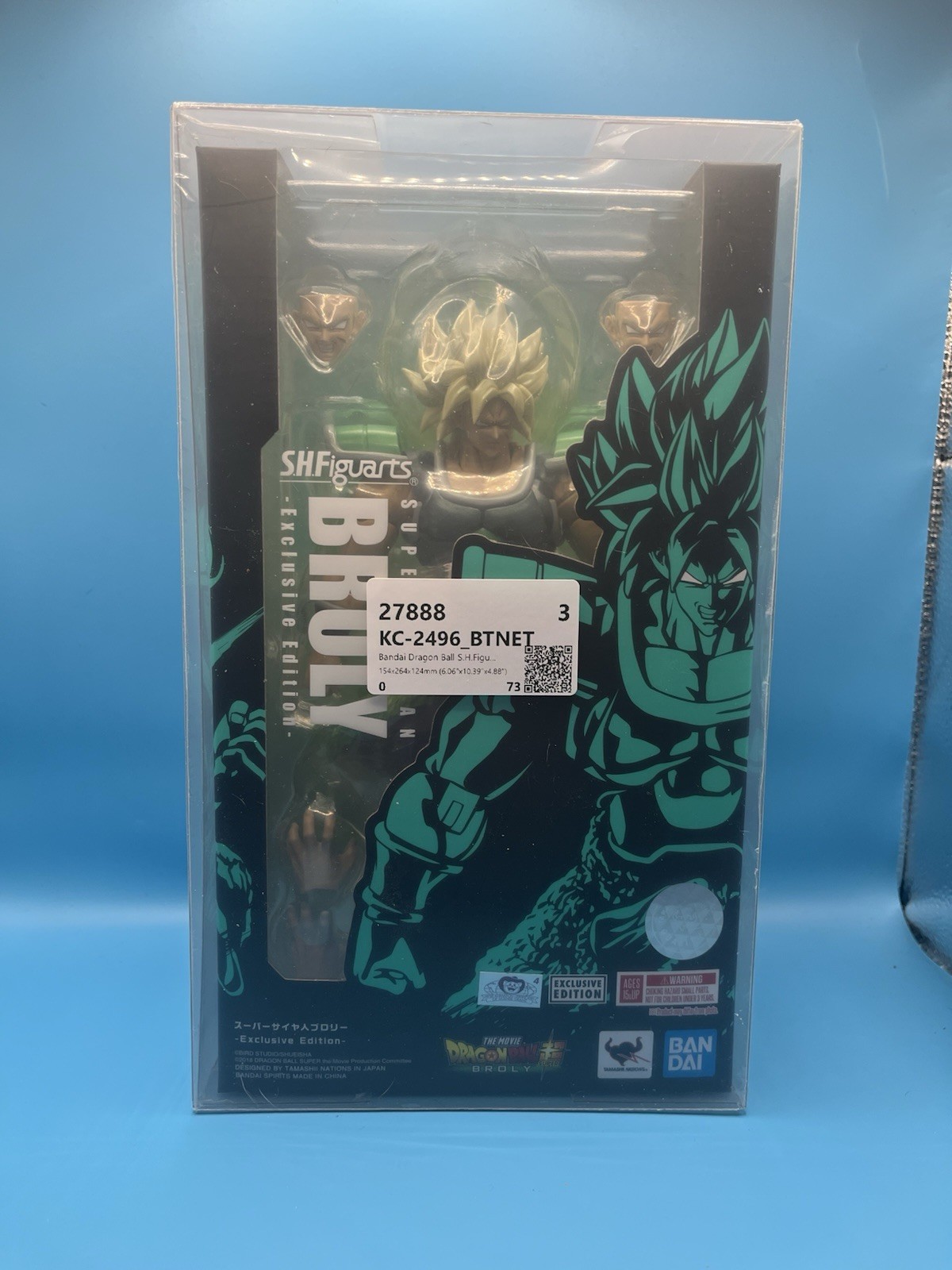 NYCC 2022 S.H.Figuarts DragonBall Super Broly Super Saiyan event exclusive MISB