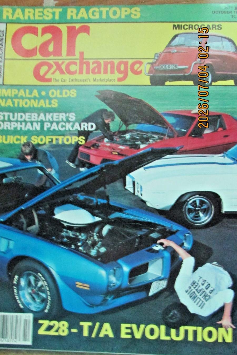 Car Exchange The Car Enthusiast's  Marketplace Oct 1983