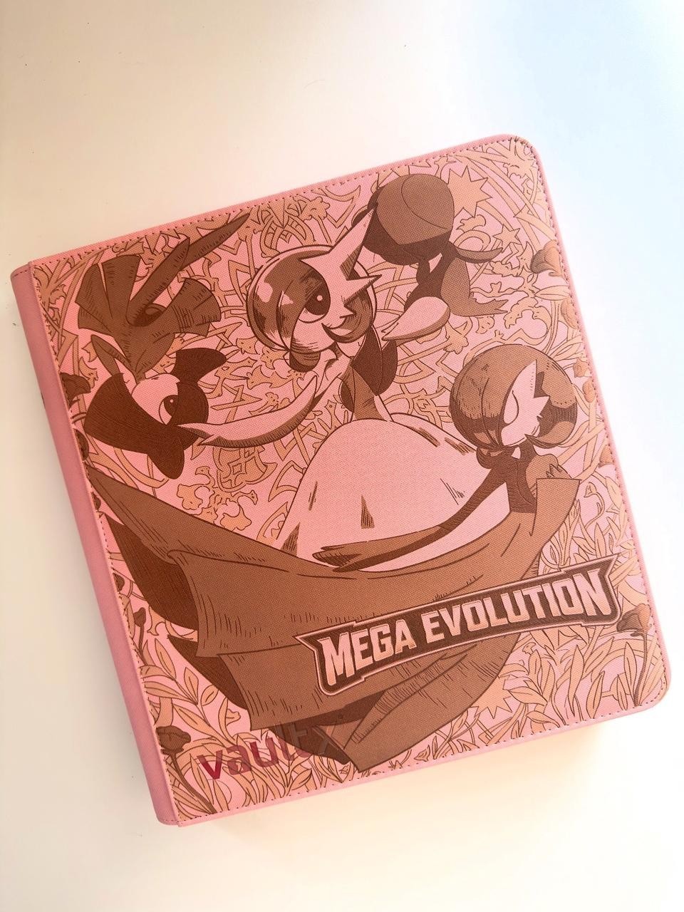 Pokémon Mega Evolution VaultX 12Pocket Binder 480 slots - Pink