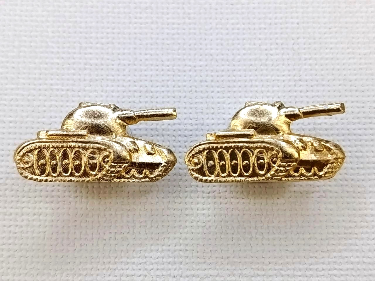 Soviet Russian Emblems (collar badges) for Collars of Tankers Armed Forces USSR