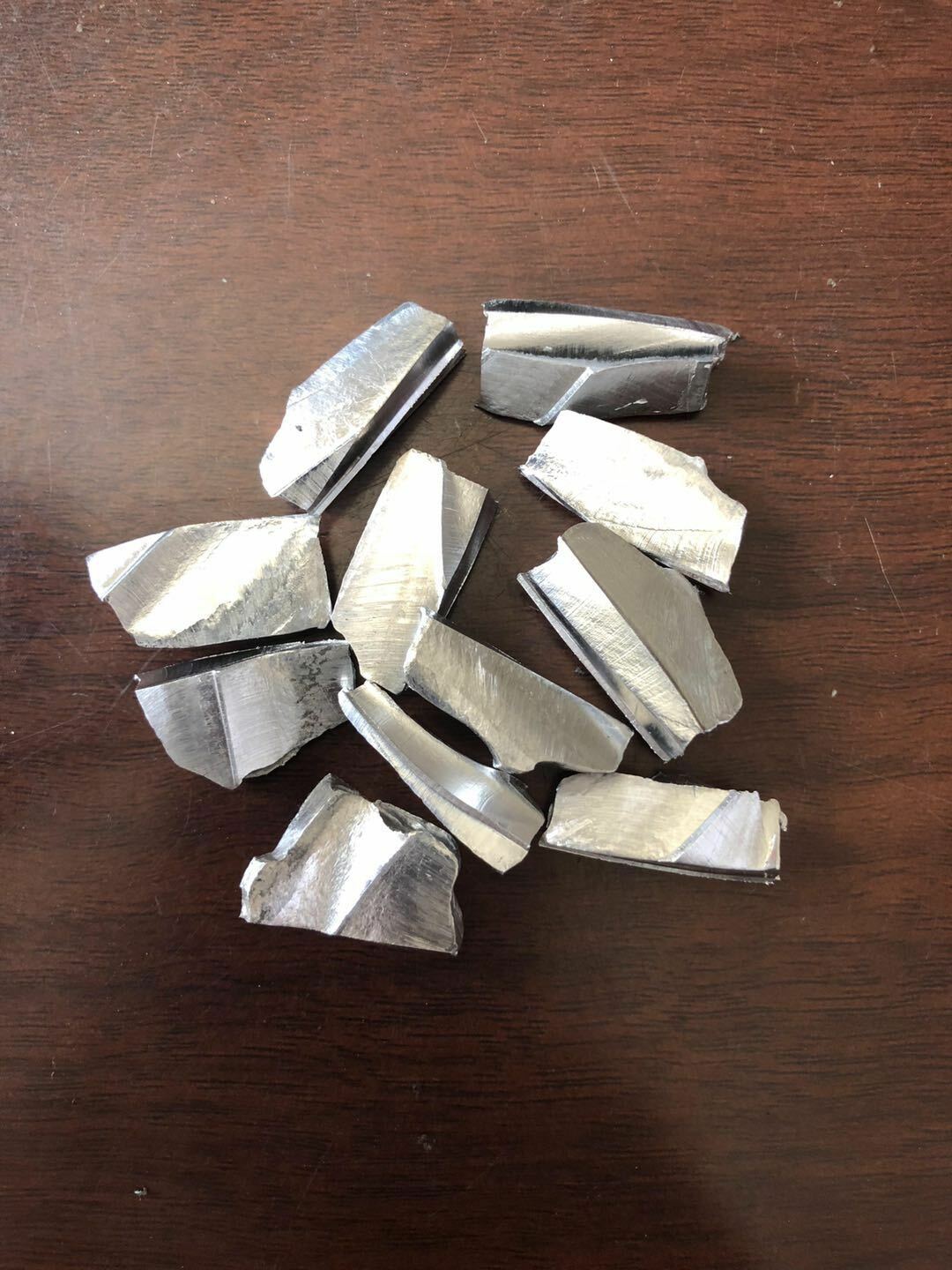 10g / 0.35 oz High Purity 99.995% Pure Indium In Metal Bar Blocks Piece Sample
