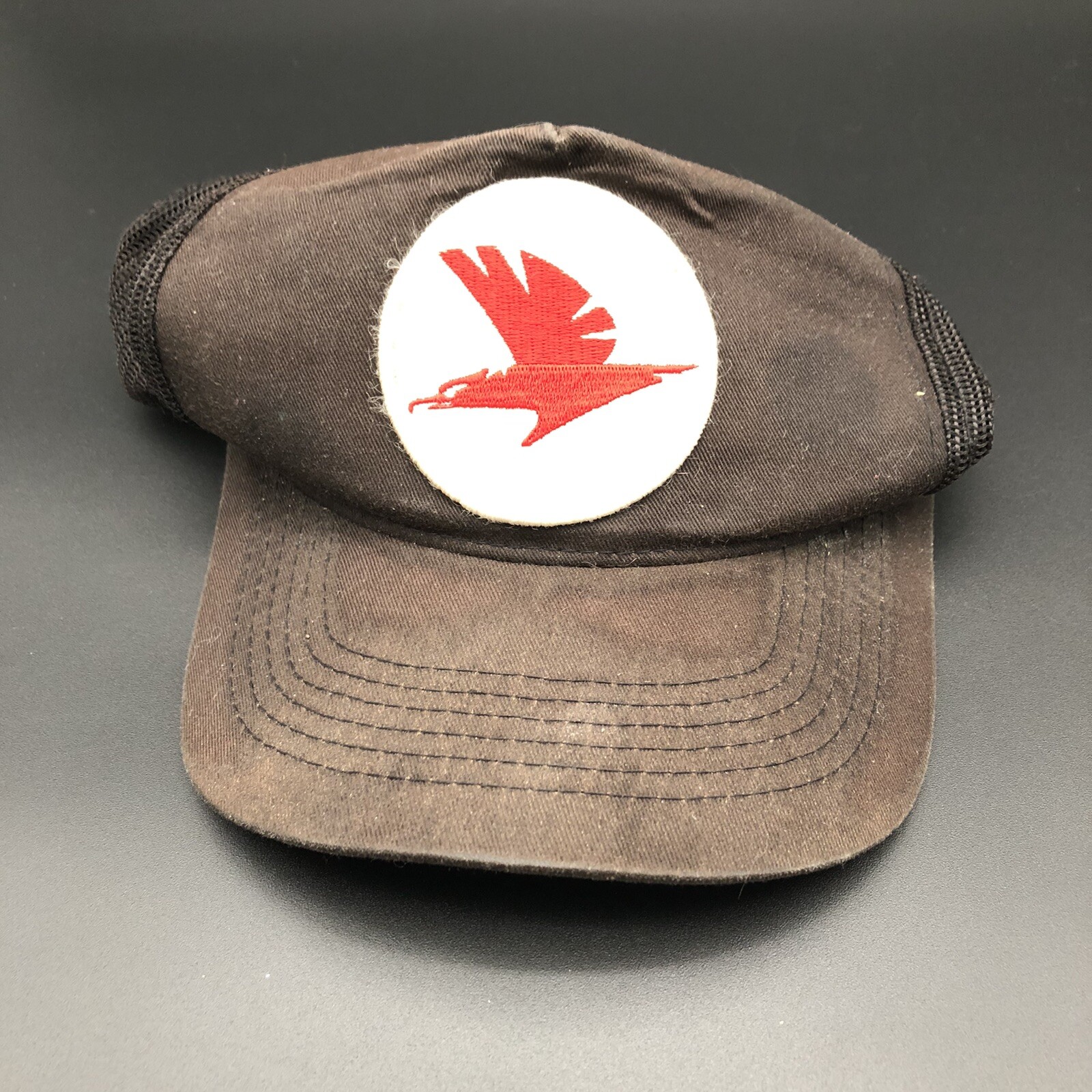 Vintage Cold War USAF US Air Force 517th Patch Trucker Baseball Hat Cap
