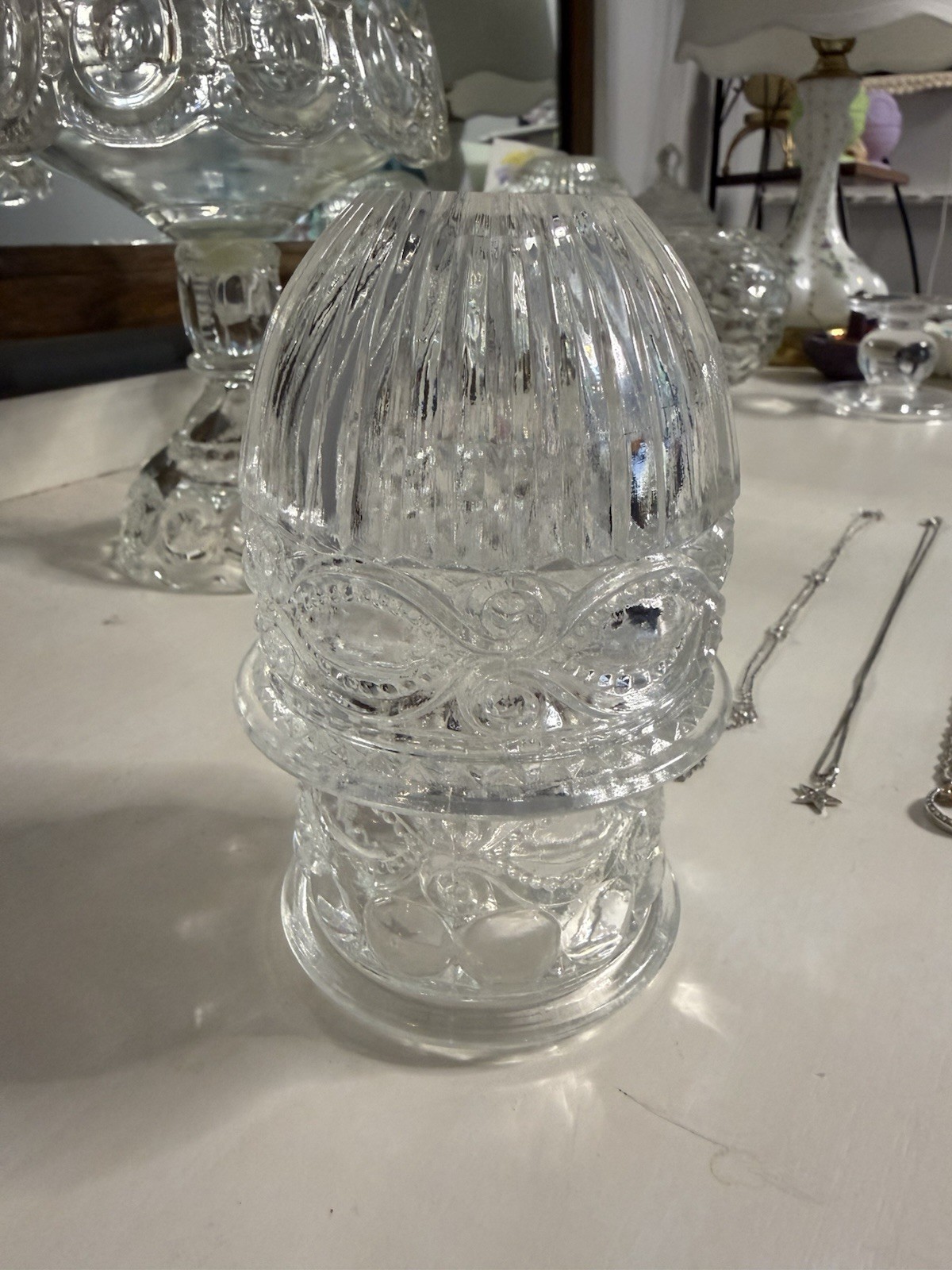 Vintage Eyewinker Fairy Lamp Clear - New Old Stock