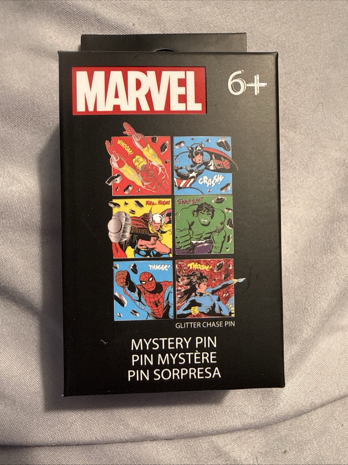 Loungefly Marvel Avengers Comic Book Panel Blind Box Enamel Pin UNOPENED
