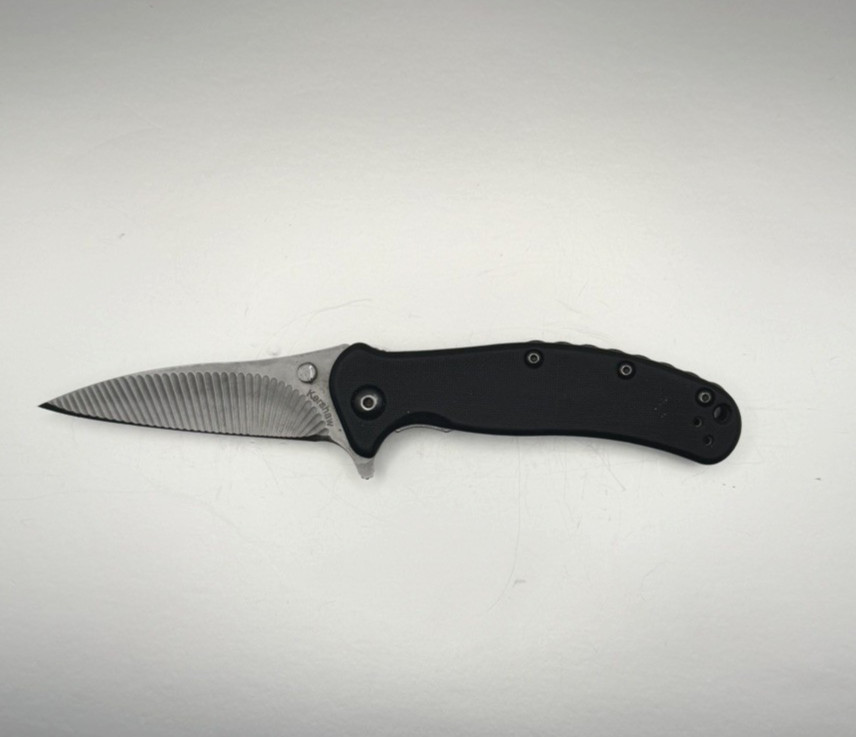 RARE  Kershaw 1735 RJ Martin ZING, Scalloped Blade USA Made Discontinued