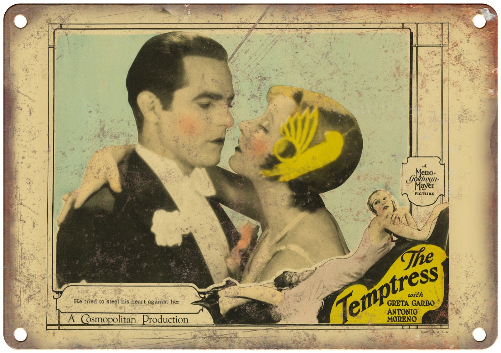 The Temptress Vintage Lobby Card Ad 12