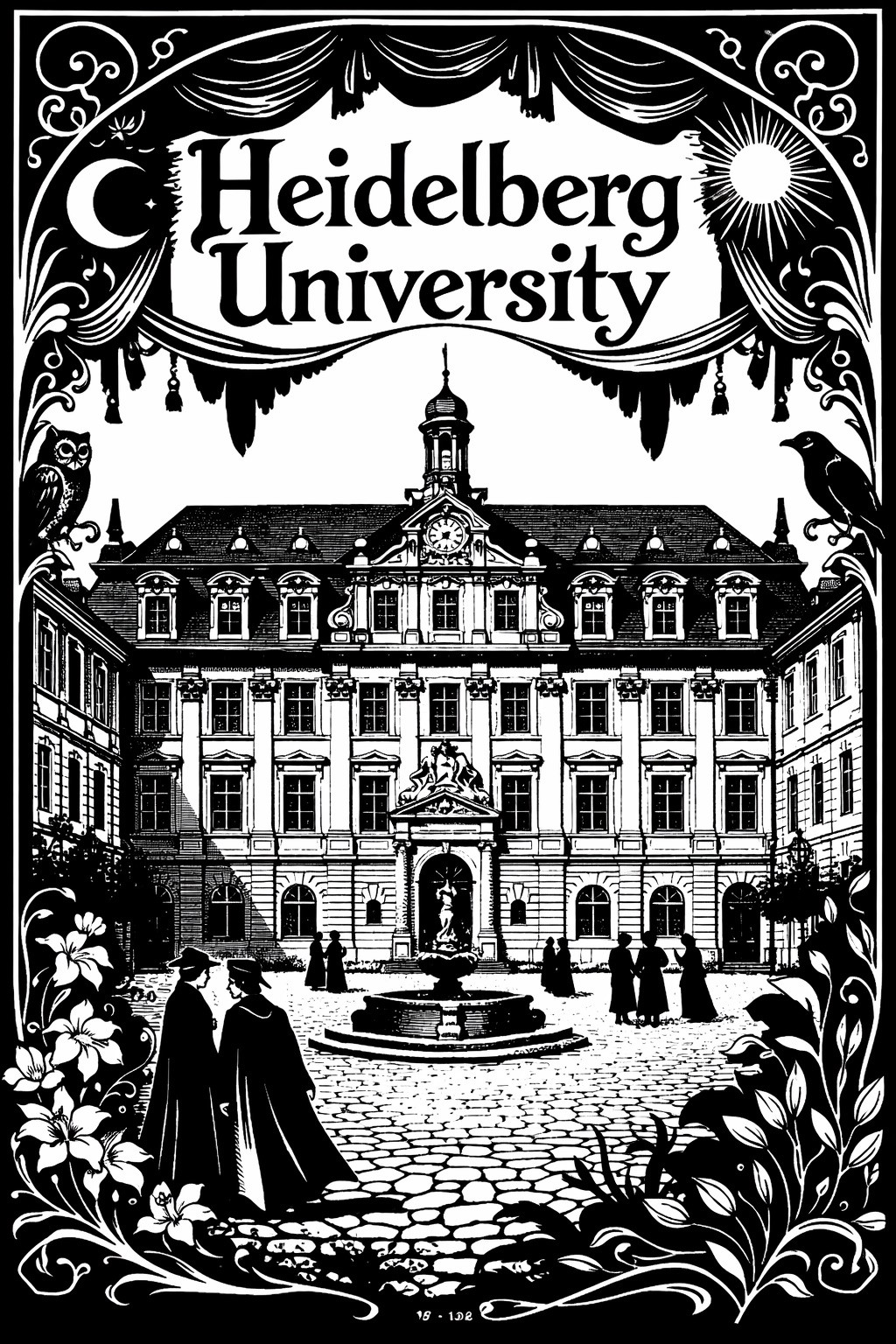 🎓 Heidelberg University Poster - 24x36” Premium Matte Paper 200gsm