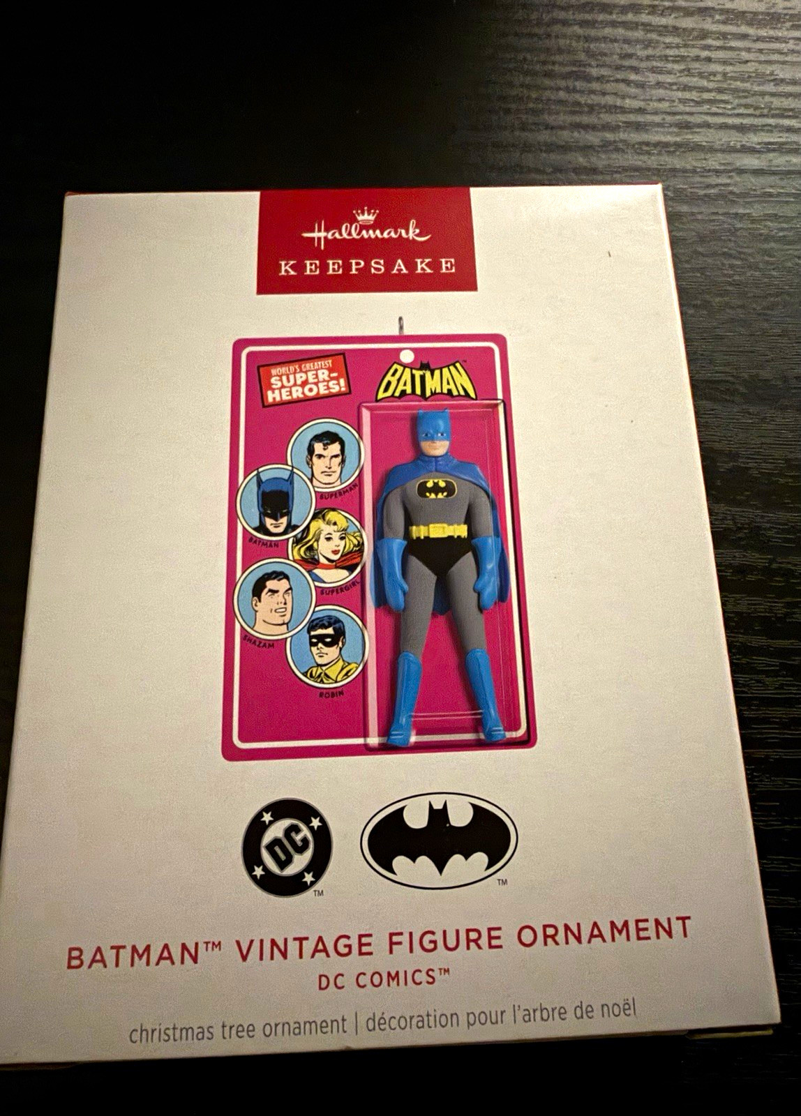 Hallmark Keepsake Batman DC Comics Hanging Christmas Tree Ornament 2026