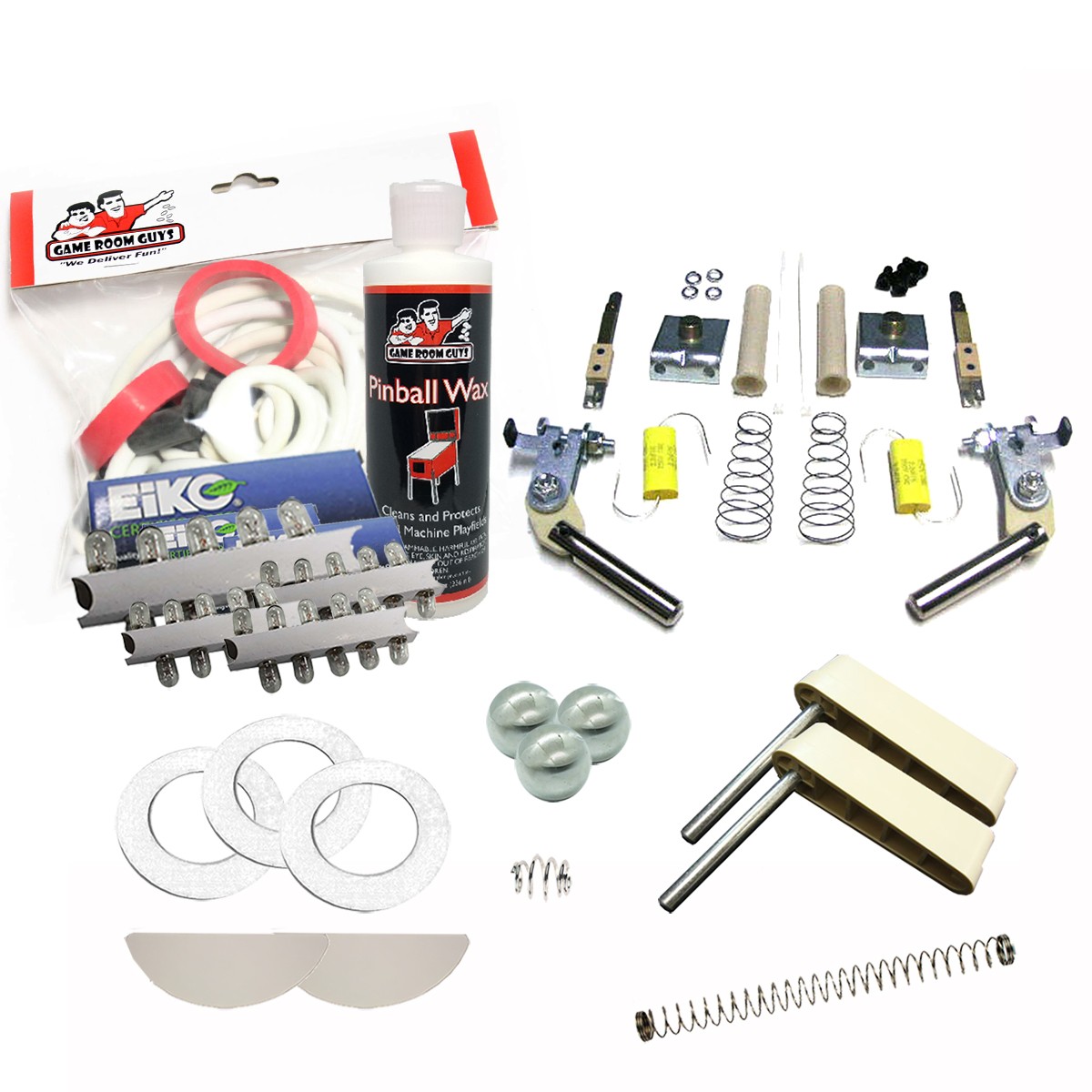 1989 Williams Police Force Pinball White Premium Maintenance Kit