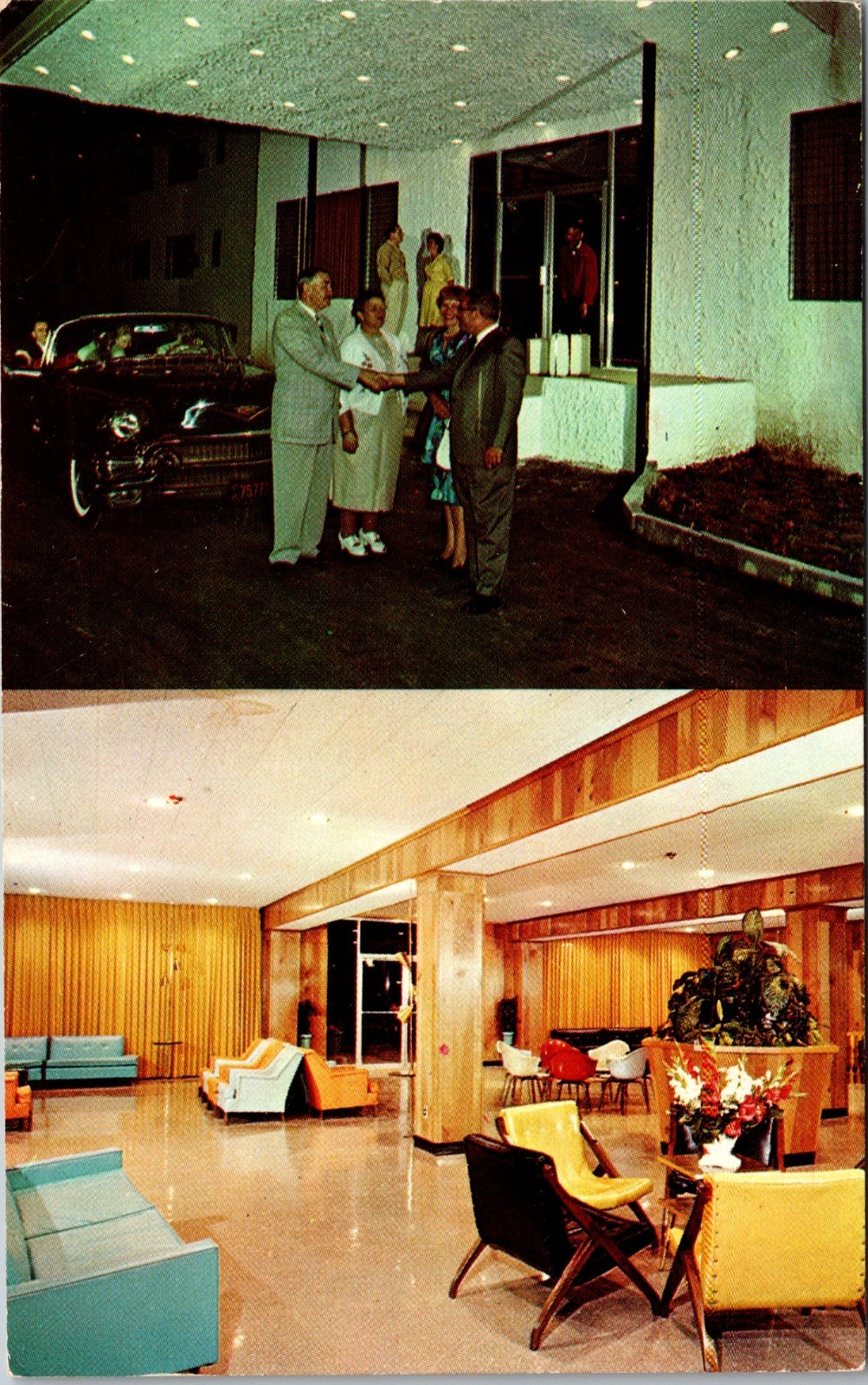 Ackerman\'s Resort Mount Freedom New Jersey Chrome Postcard c1963, Multi-View