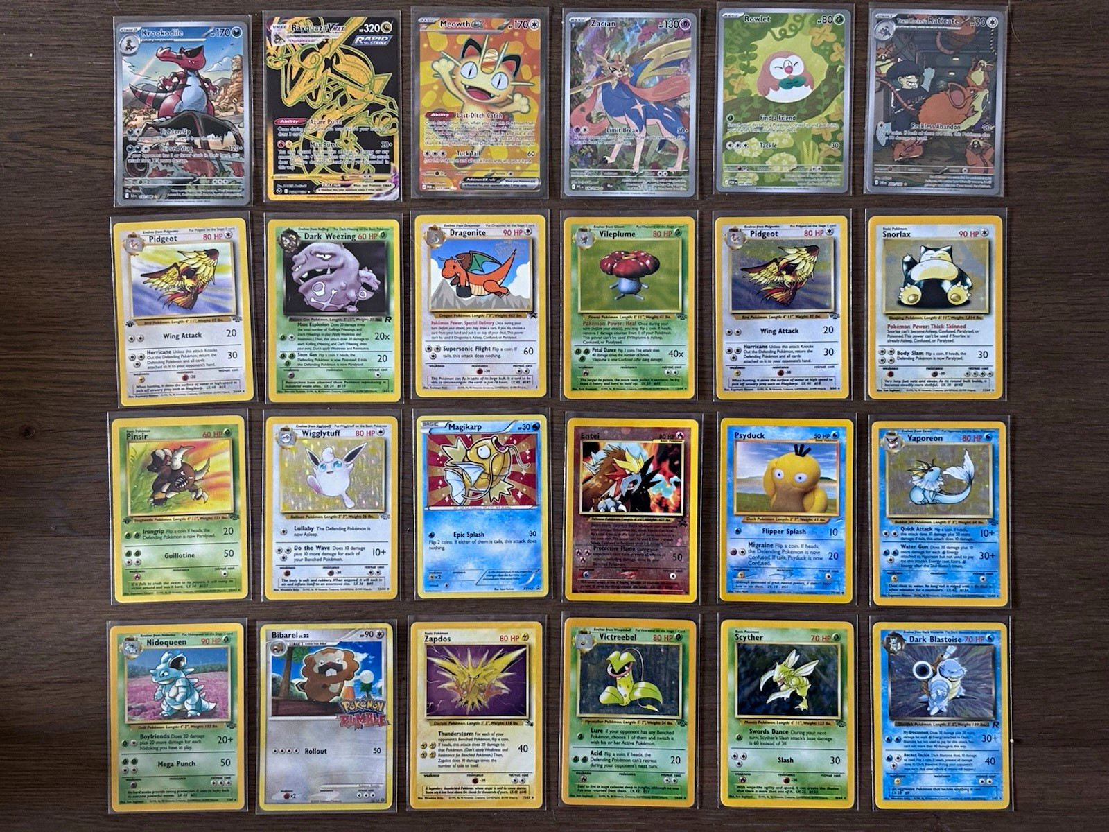 Pokémon WOTC Card Lot Vintage Holo, jungle, rocket, promos, XY, modern.