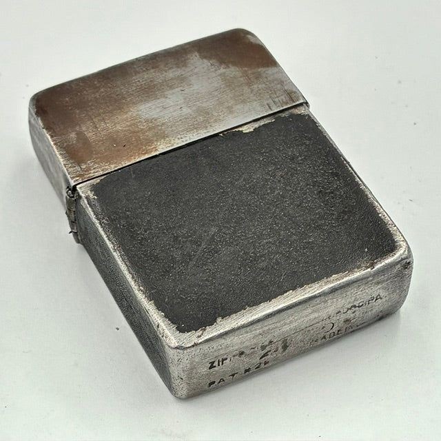 Vintage ZIPPO 1942 4-Barrel Black Crackle