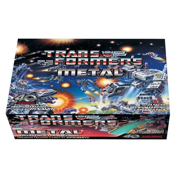 2026 Dynamite Transformers Metal Collectors Box 40th Anniversary