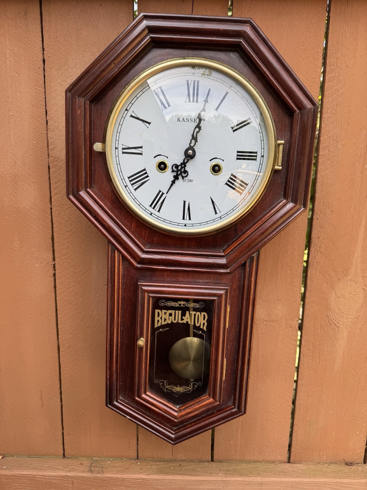 Vintage Kassel  31 Day Regulator Clock BM BW