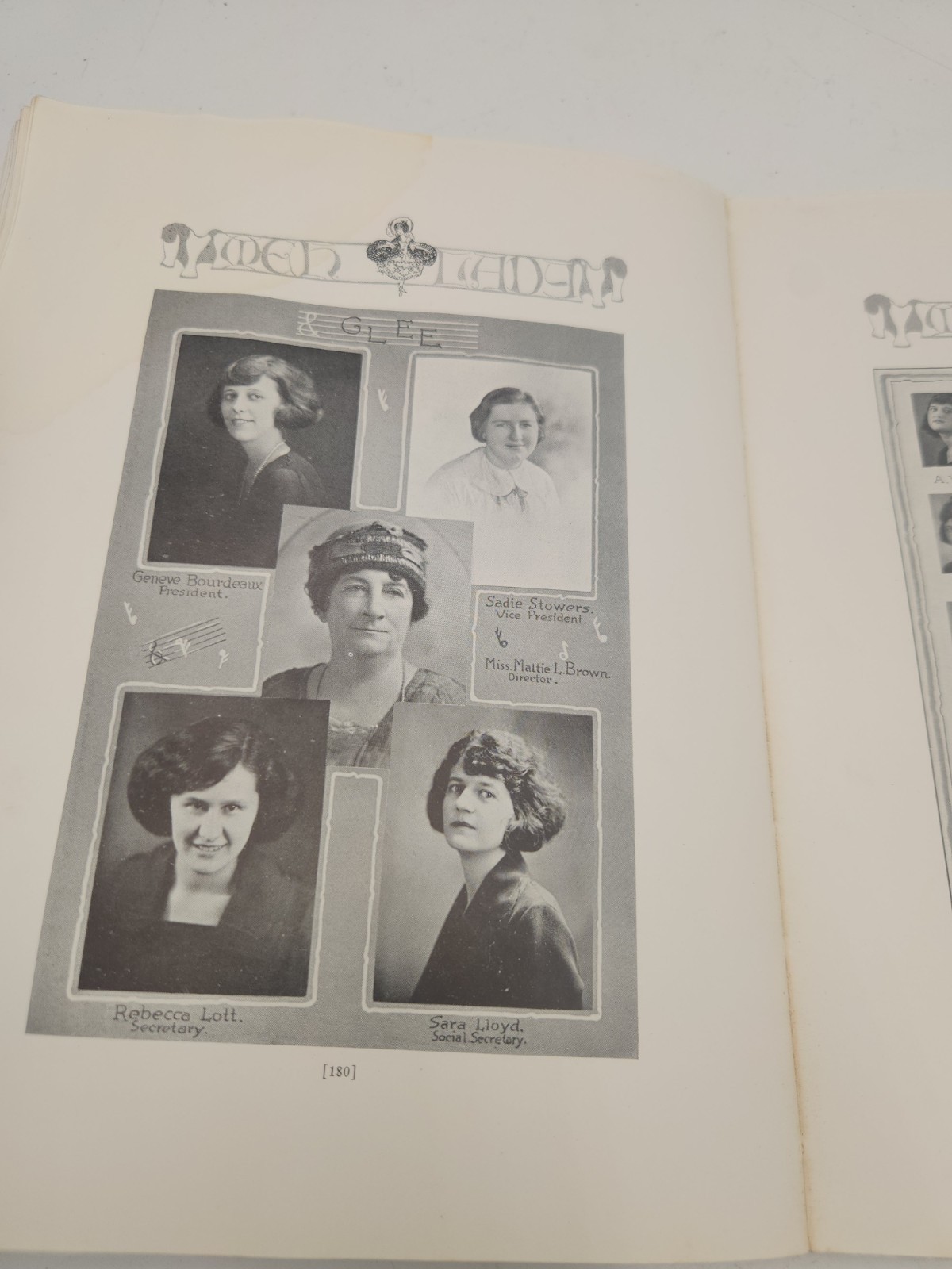 1922 Meh Lady Mississippi State College for Women Yearbook Columbus MS Antique