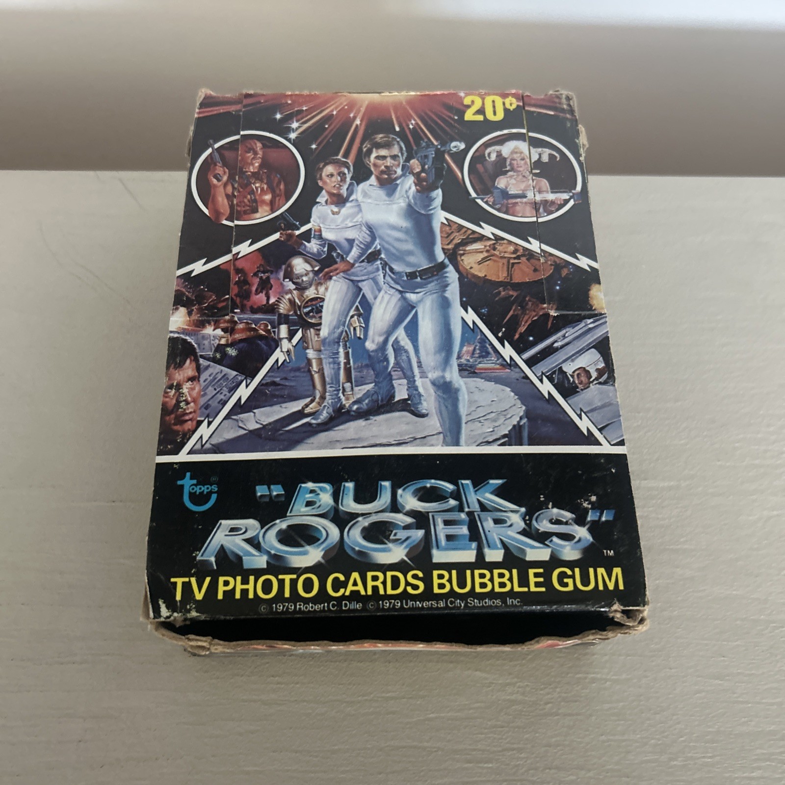1979 TOPPS BUCK ROGERS WAX BOX 35 of 36 Packs in SEALED CONDITION