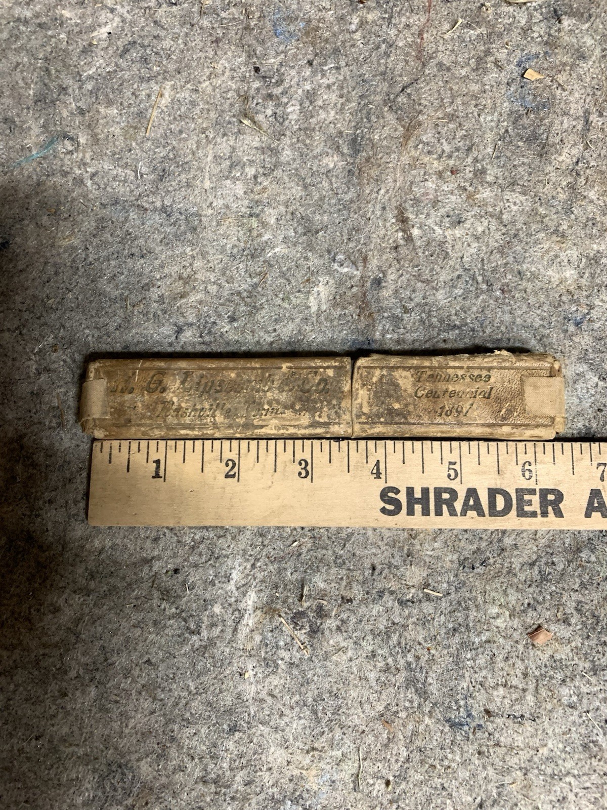 Antique 1897 Tennessee Centennial Exposition Nashville Sheffield Straight Razor 