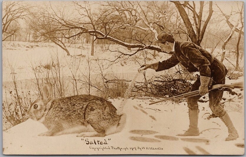 c1909 W.H. Martin Photo RPPC Postcard 