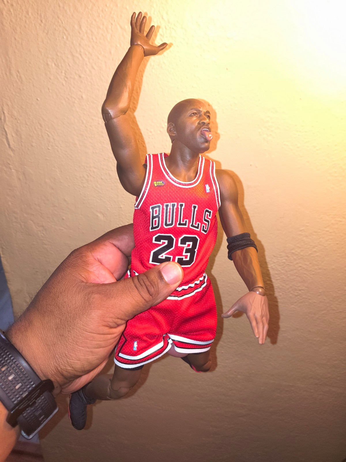 Custom 1/6 Michael Jordan Chicago Bulls NBA Basketball Figure w/ Stand