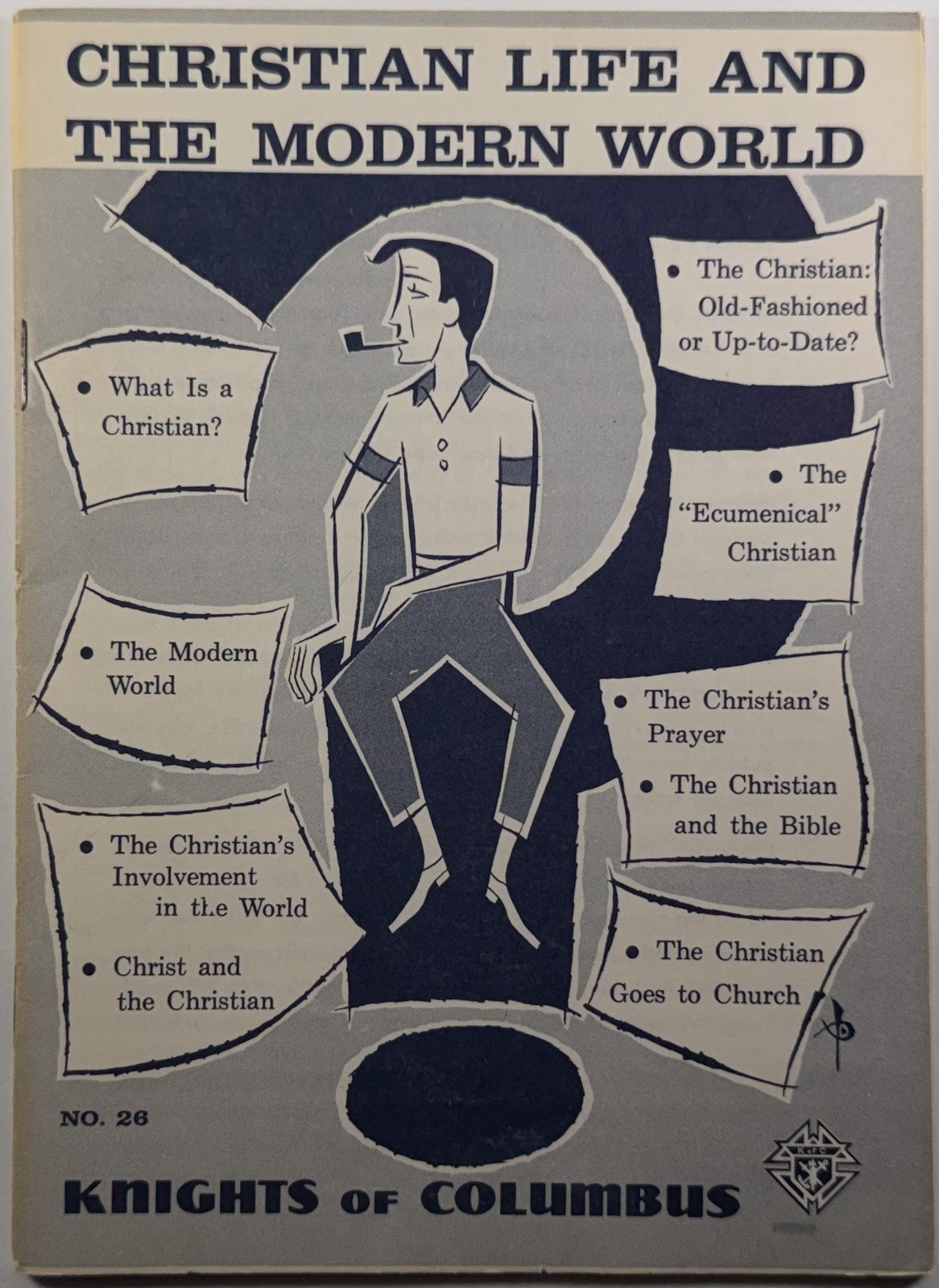 Christian Life and The Modern World, Vintage 1967 Holy Devotional Booklet.