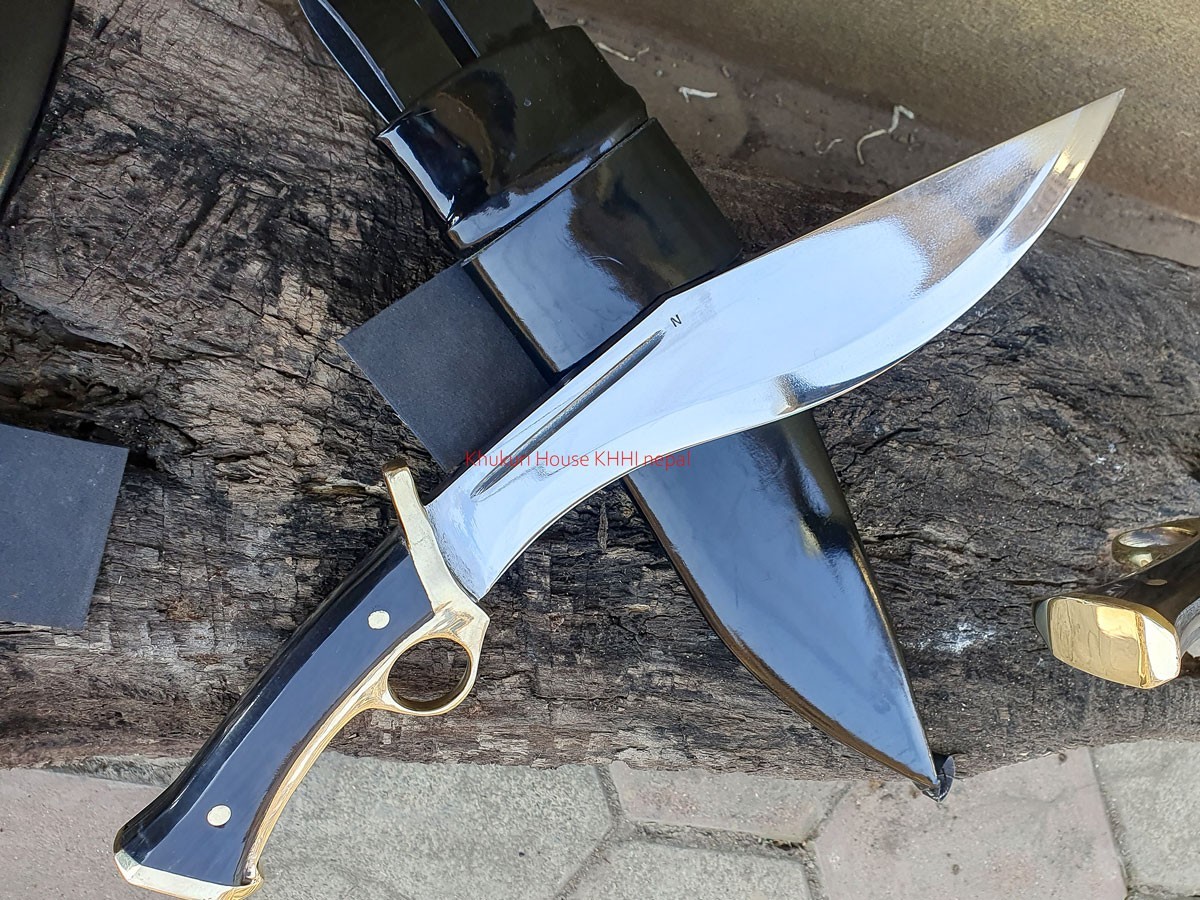 Hybrid fusion of the Daryl's Walking Dead Knife and traditional Nepali Khukuri
