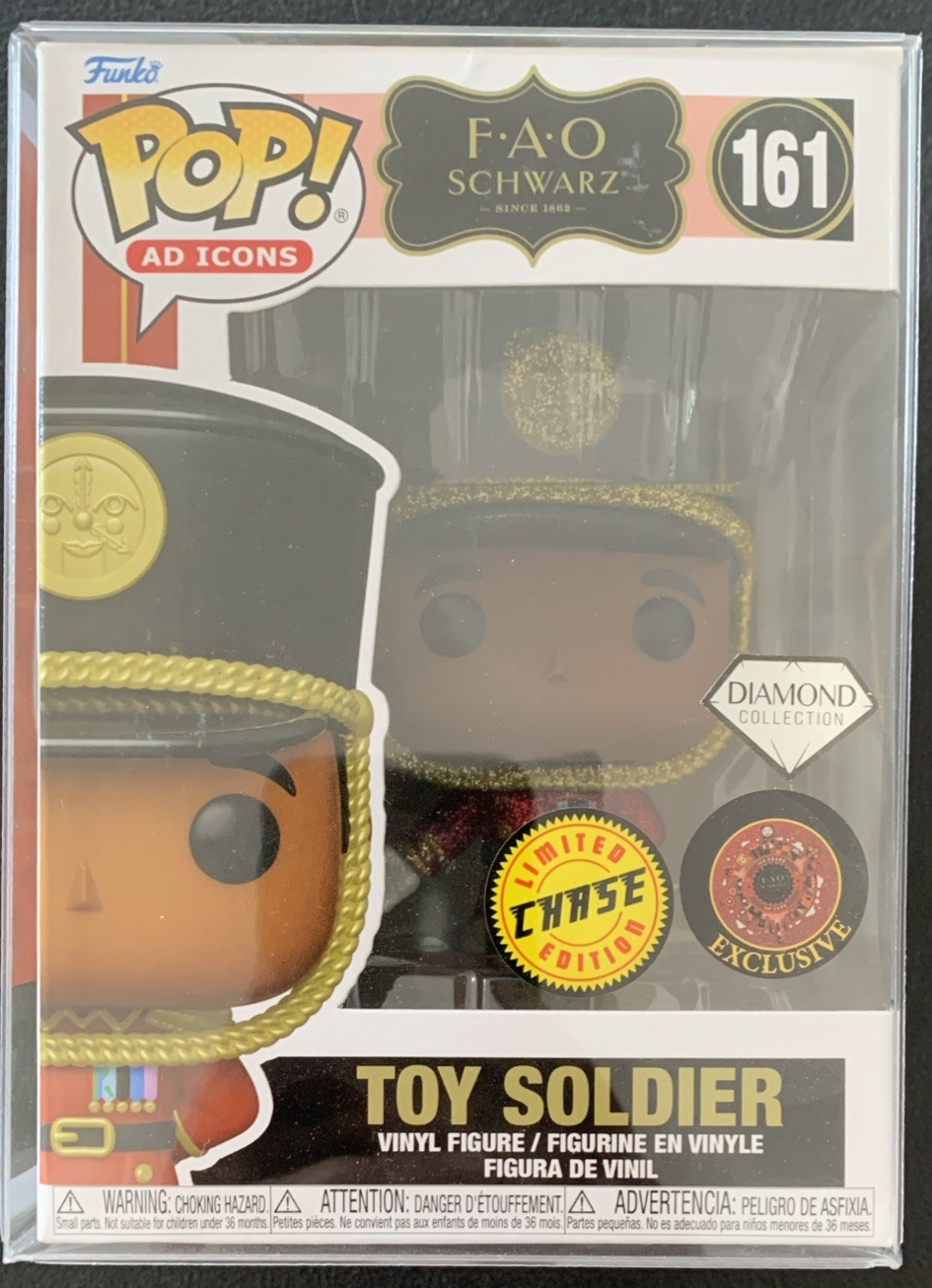 Toy Solider Funko Pop FAO Schwarz #161 Chase Limited Diamond Collection