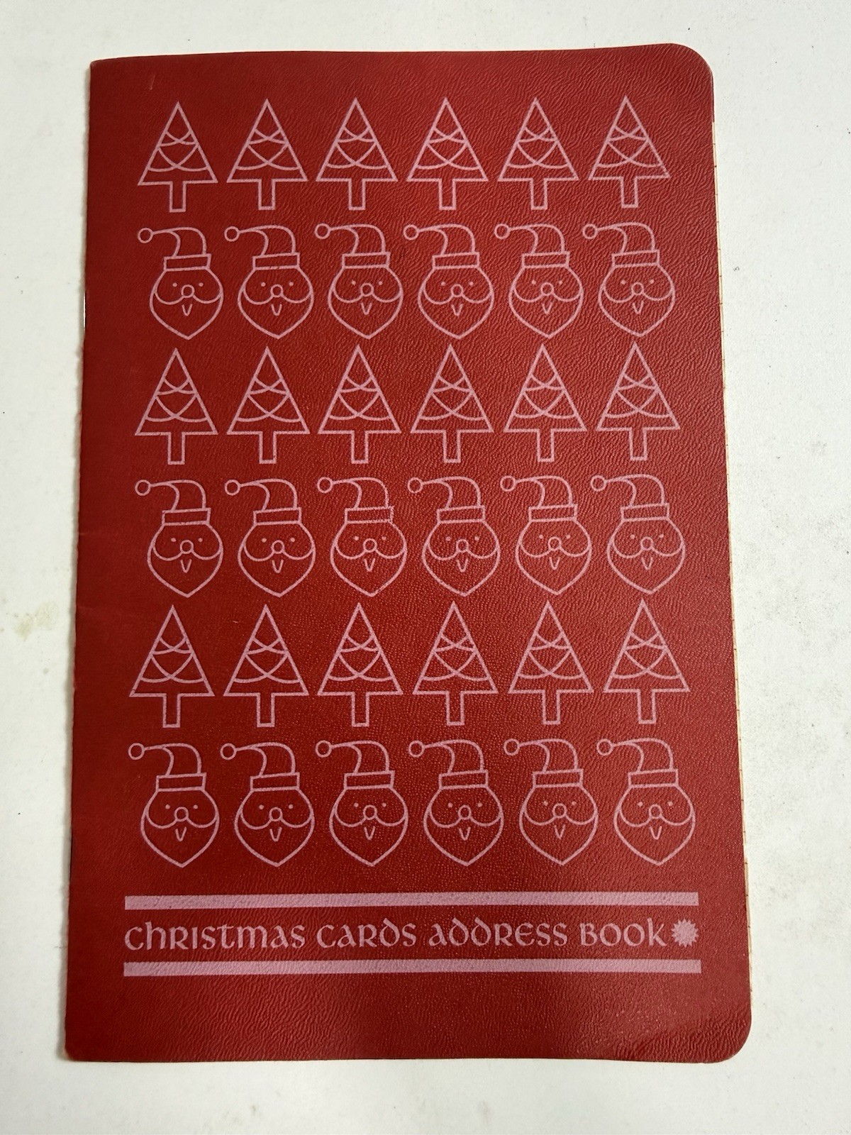 Vintage 1960s Christmas Card Address Book 1964-1969 Alhambra CA Advertising