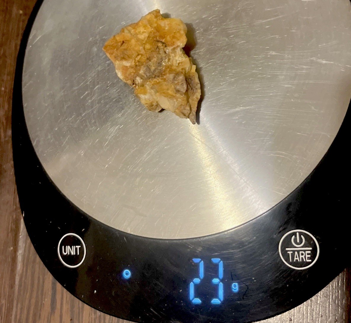 23 Gram Gold Ore Quartz Specimen