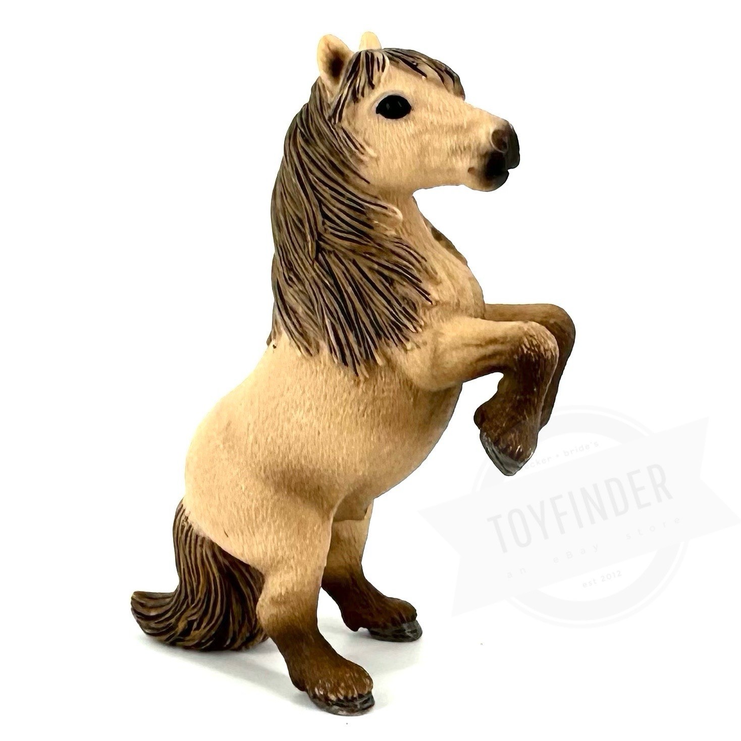 2014 SCHLEICH Rearing SHETLAND STALLION #13775 / Horse World Set #41432 RETIRED