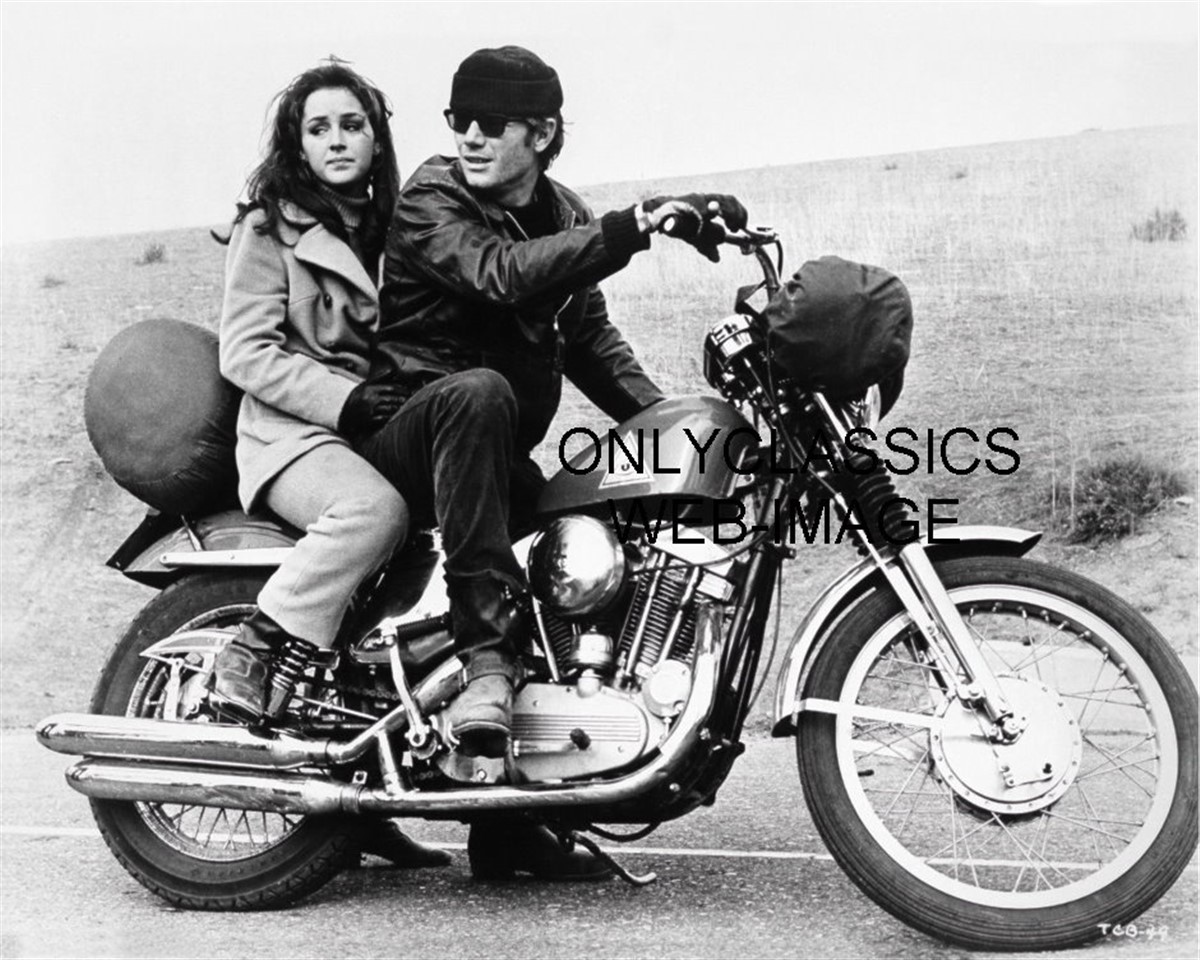 THEN CAME BRONSON HARLEY DAVIDSON SPORTSTER MOTORCYCLE 8X10 PHOTO MICHAEL PARKS
