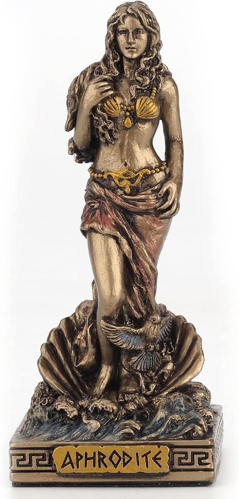 Veronese Design Aphrodite Goddess of Beauty Miniature Figurine Veronese Design Aphrodite Goddess of Beauty Miniature Figurine