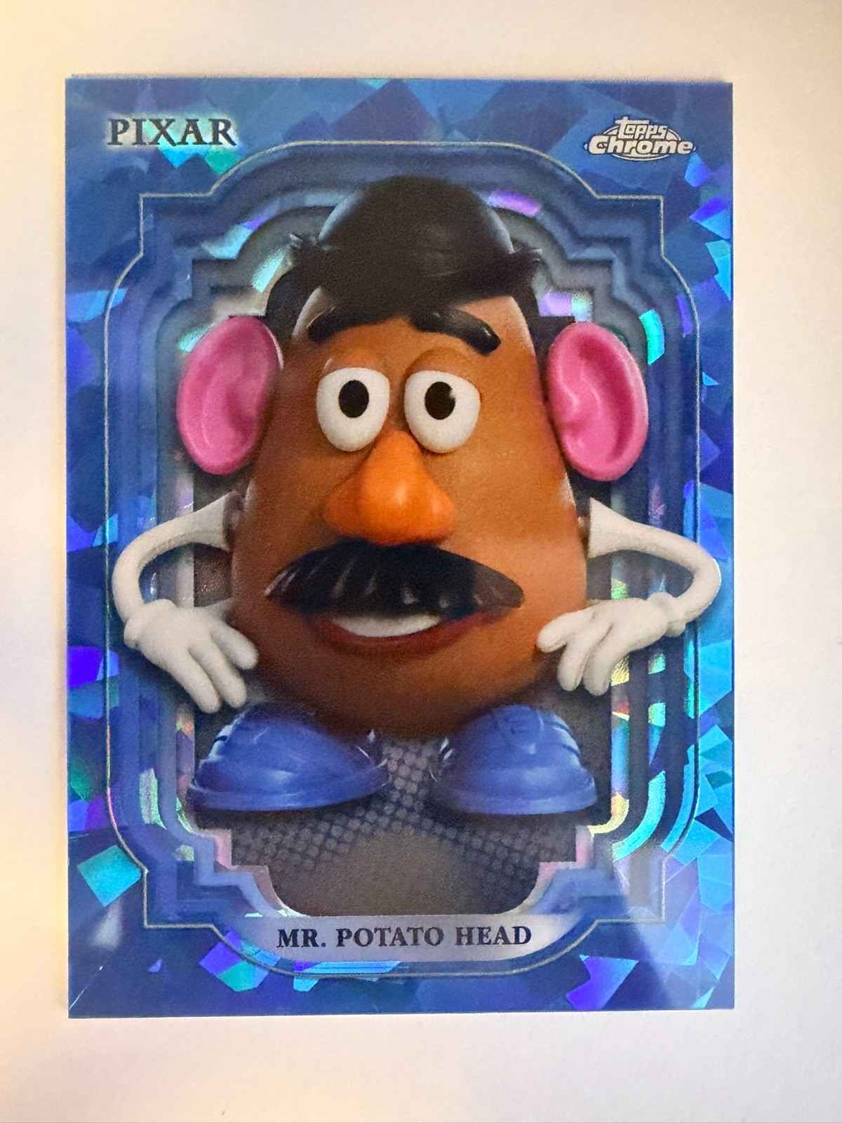 2024 Topps Chrome Disney Sapphire Mr. Potato Head #65 - Toy Story - 1st Edition