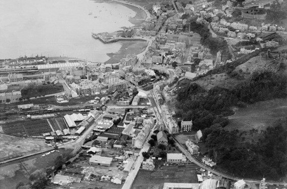 Oban showing Oban Bay and Torr a\' Chip Scotland 1930s OLD PHOTO