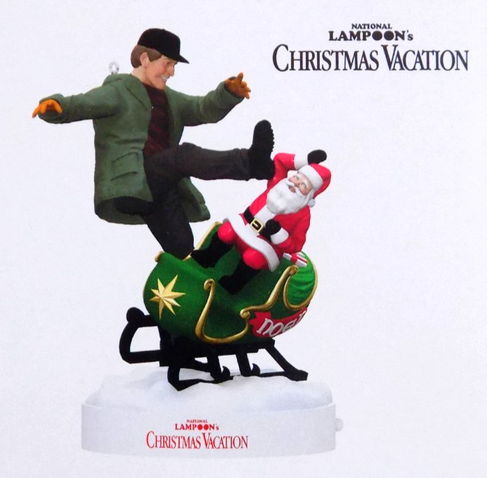Hallmark Clark Griswold What\'s All The Yelling Xmas Vacation Magic Ornament 2024