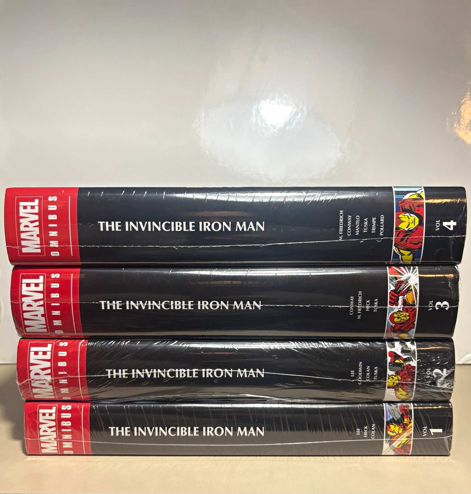 The Invincible Iron Man Omnibus Vol 1-4 Set