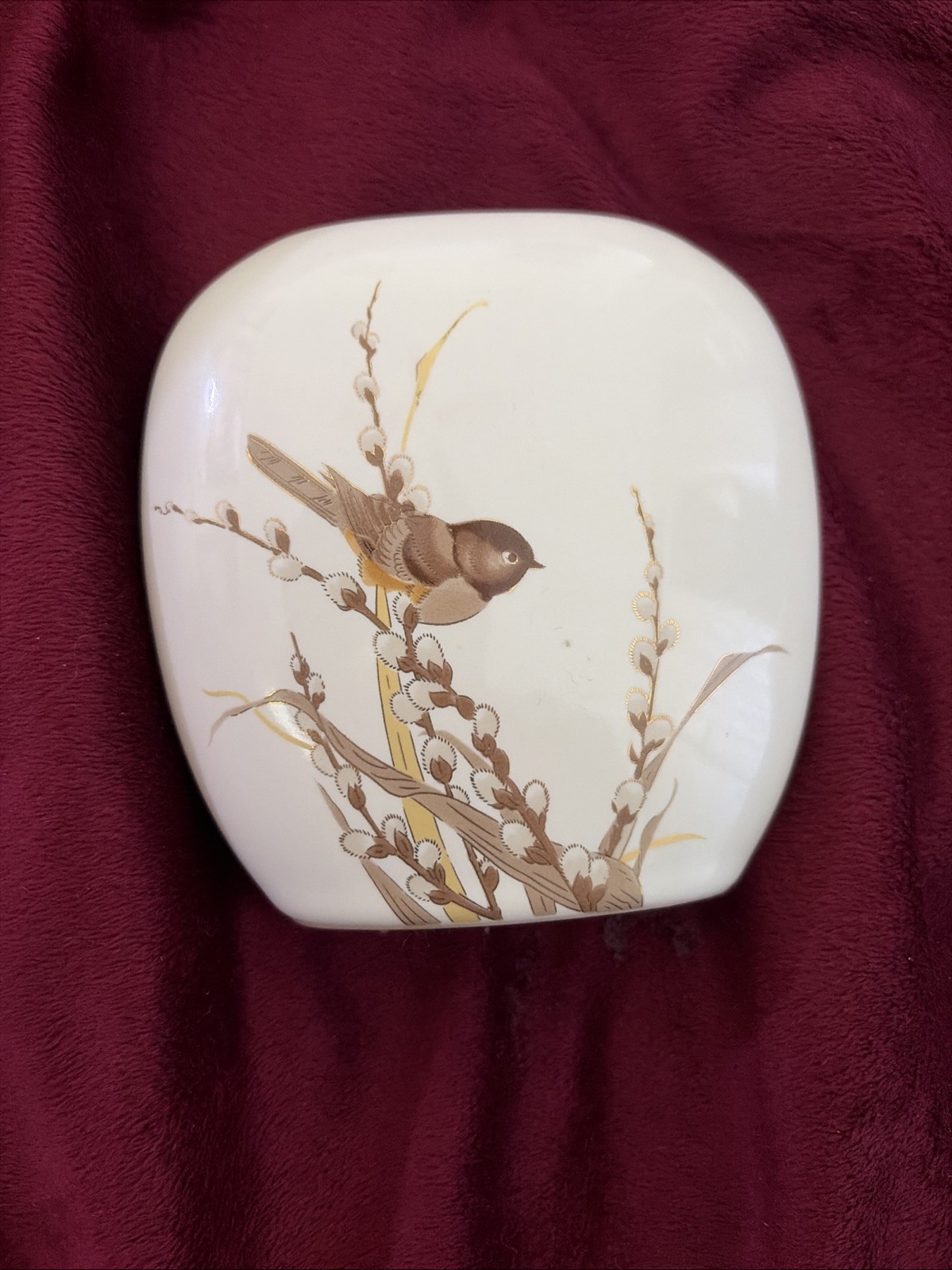 vintage ceramic Otagiri pillow/bud vase