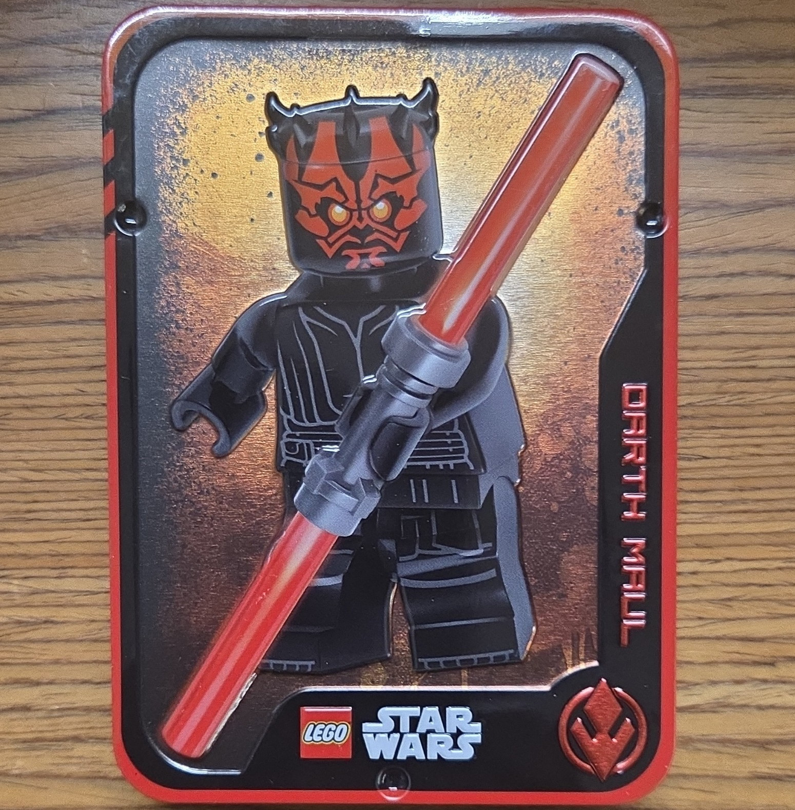 LEGO 912509 Star Wars Darth Maul Limited Edition Metal Lunch Box Tin (912509)