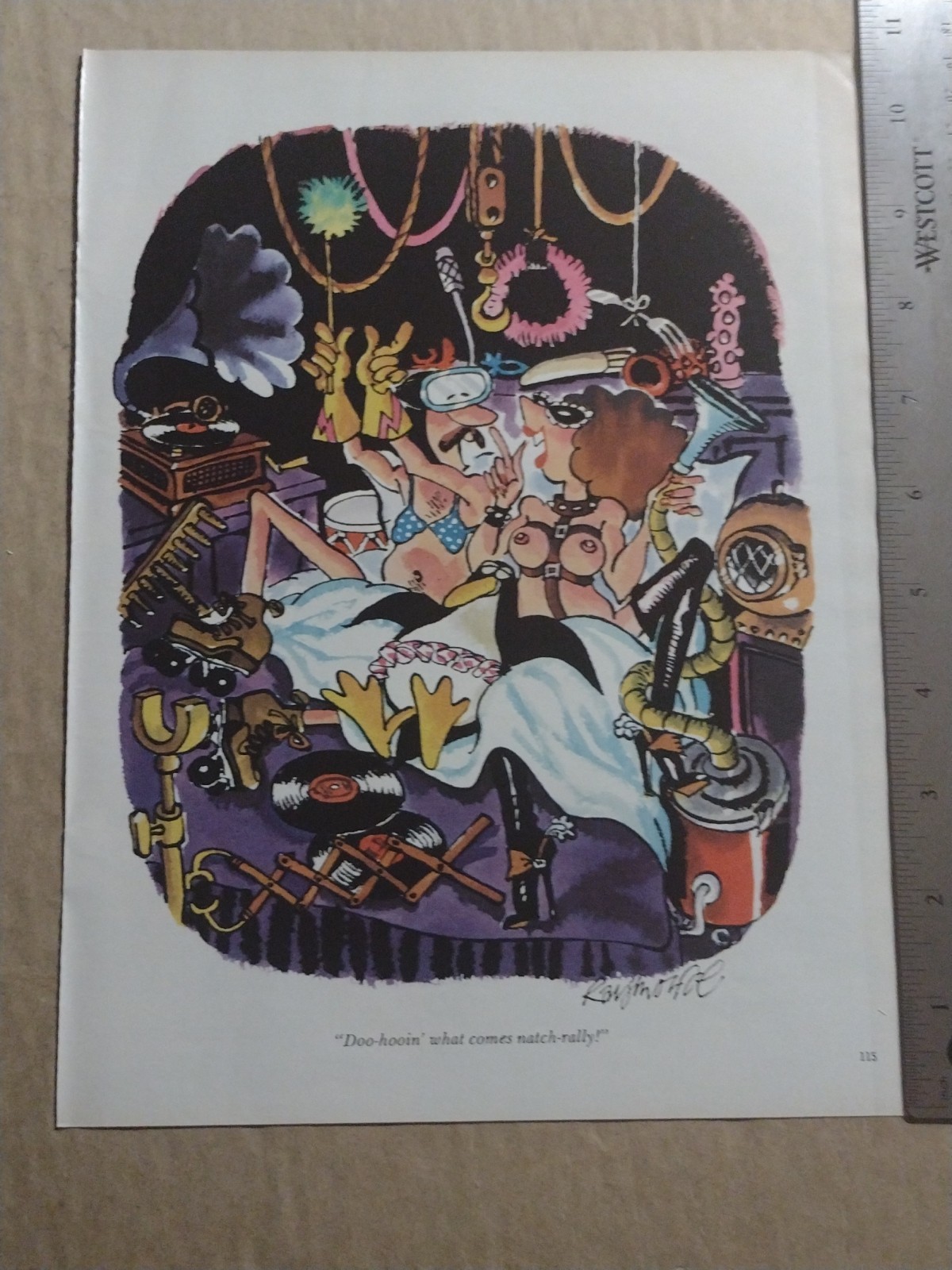 1983-Playboy Magazine Cartoon-Classic