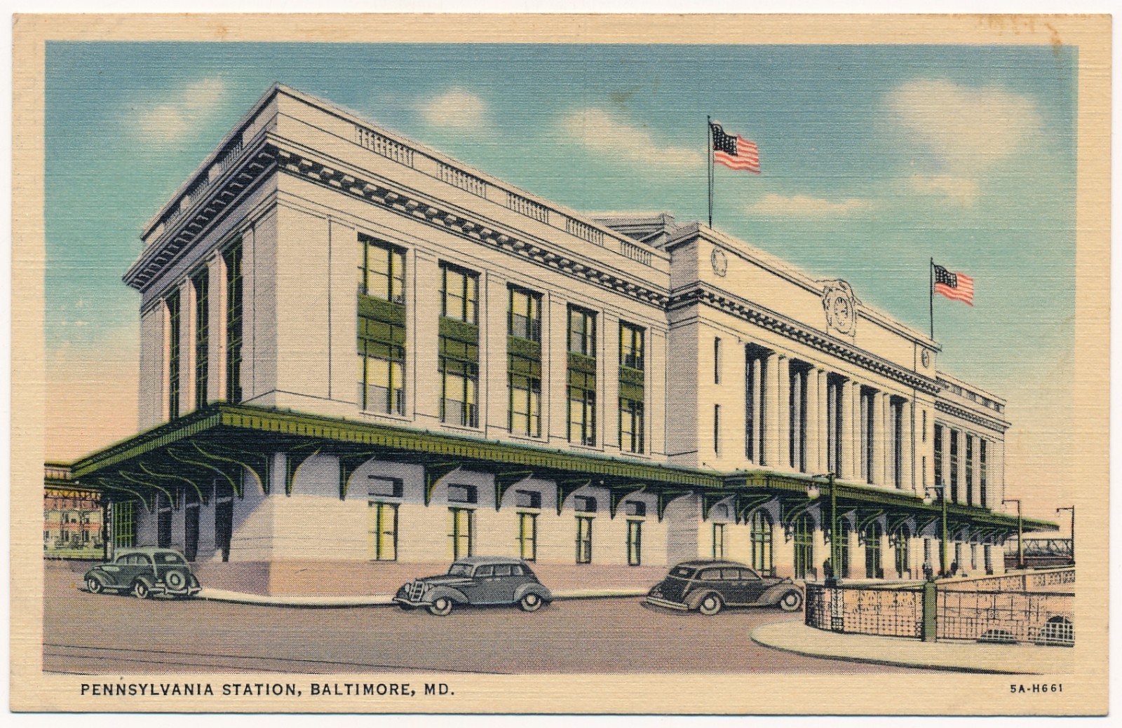 Pennsylvania Station, Baltimore, Maryland 1935