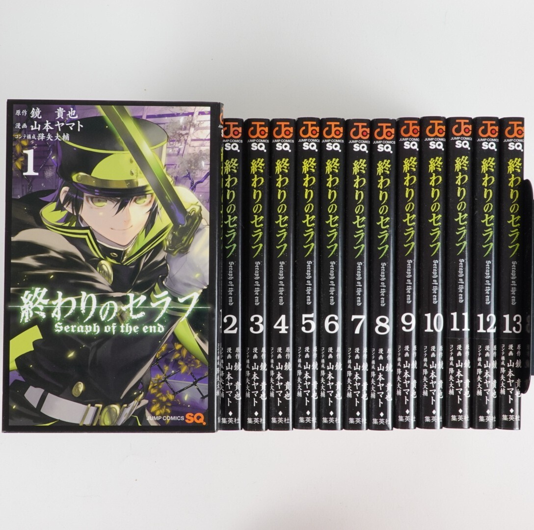Owari no Seraph Vol. 1-13 set Comics Manga Used Japanese Ver.