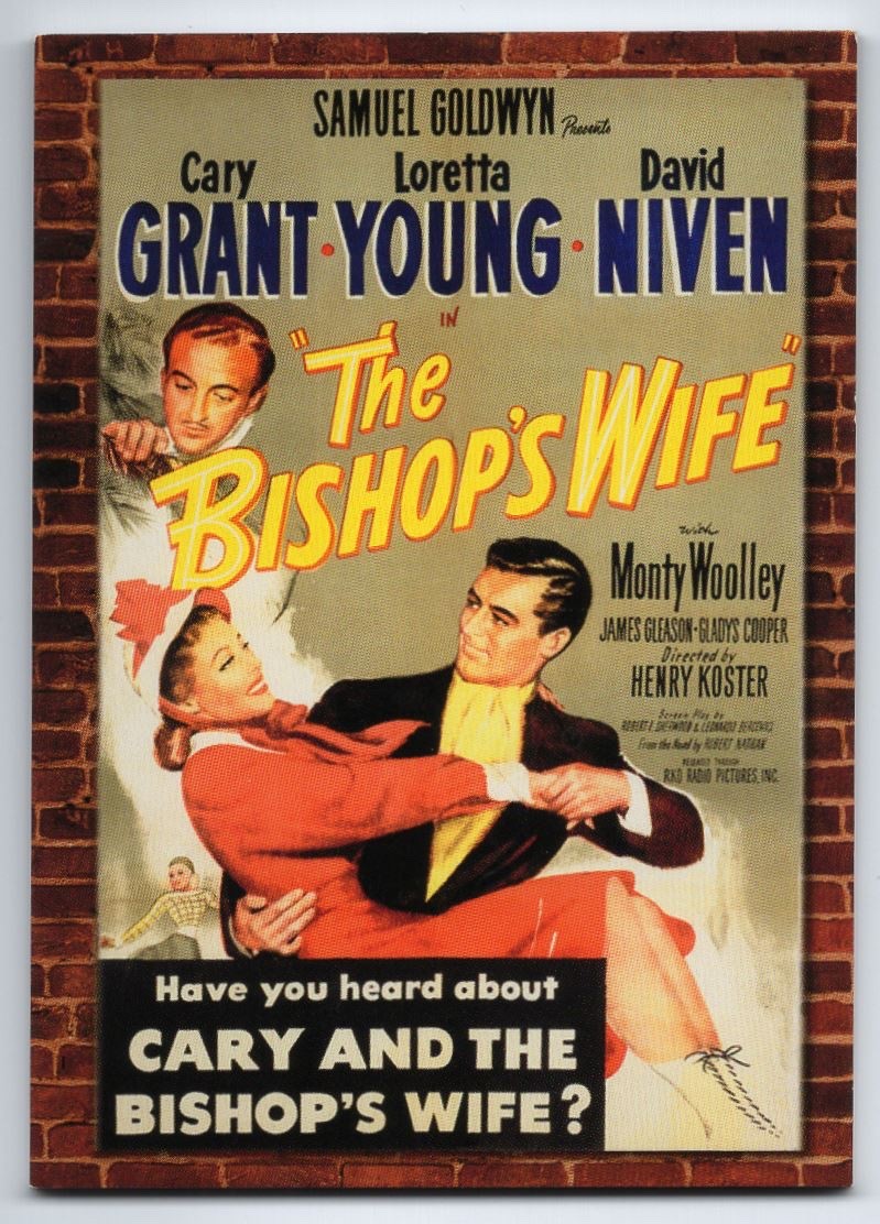 2009 Donruss Americana Movie Poster Material #39 Cary Grant & Loretta Young /500