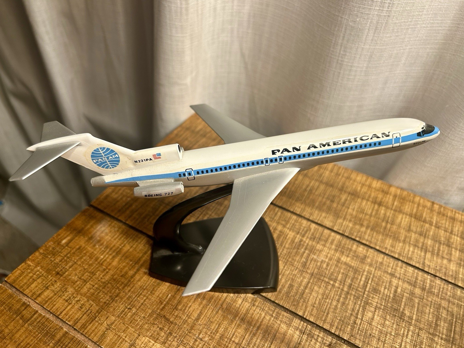 Rare Pan Am Airlines 727  - Air Jet Advance Model