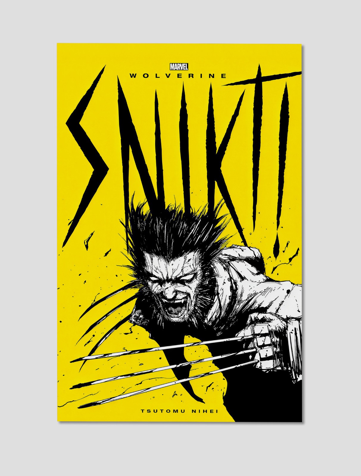 Wolverine Snikt Tsutomu Premium Giclee Print X-Men Poster 11x17 Marvel Wall Art