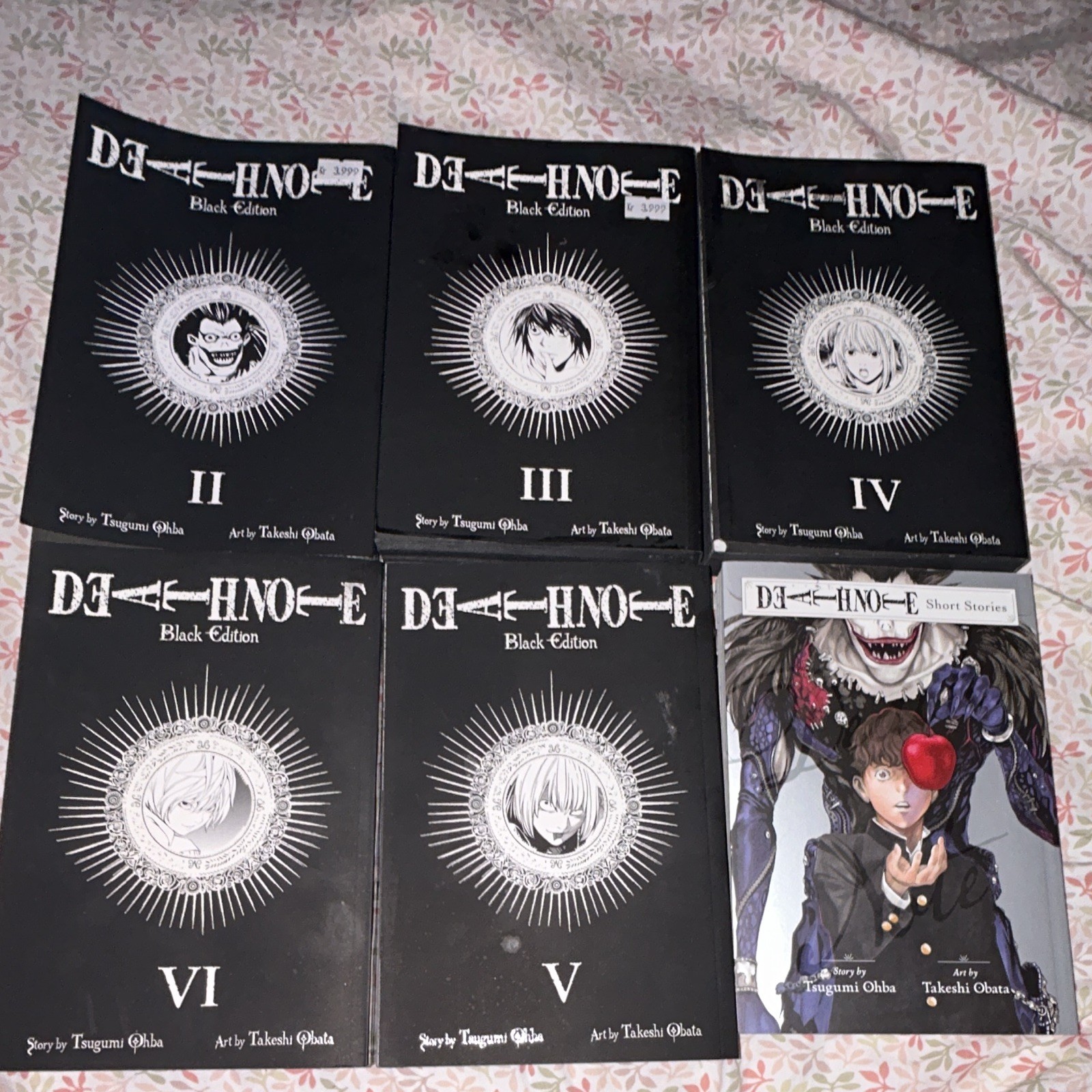 Death Note Black Edition Manga complete set(PLEASE message before purchase)