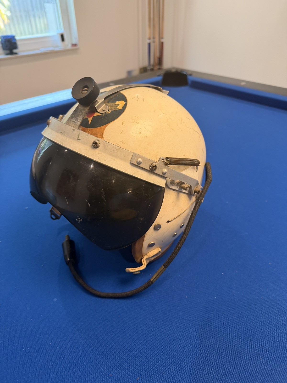Original 1950s US Air Force Jet Pilot Flight Helmet Type P4a