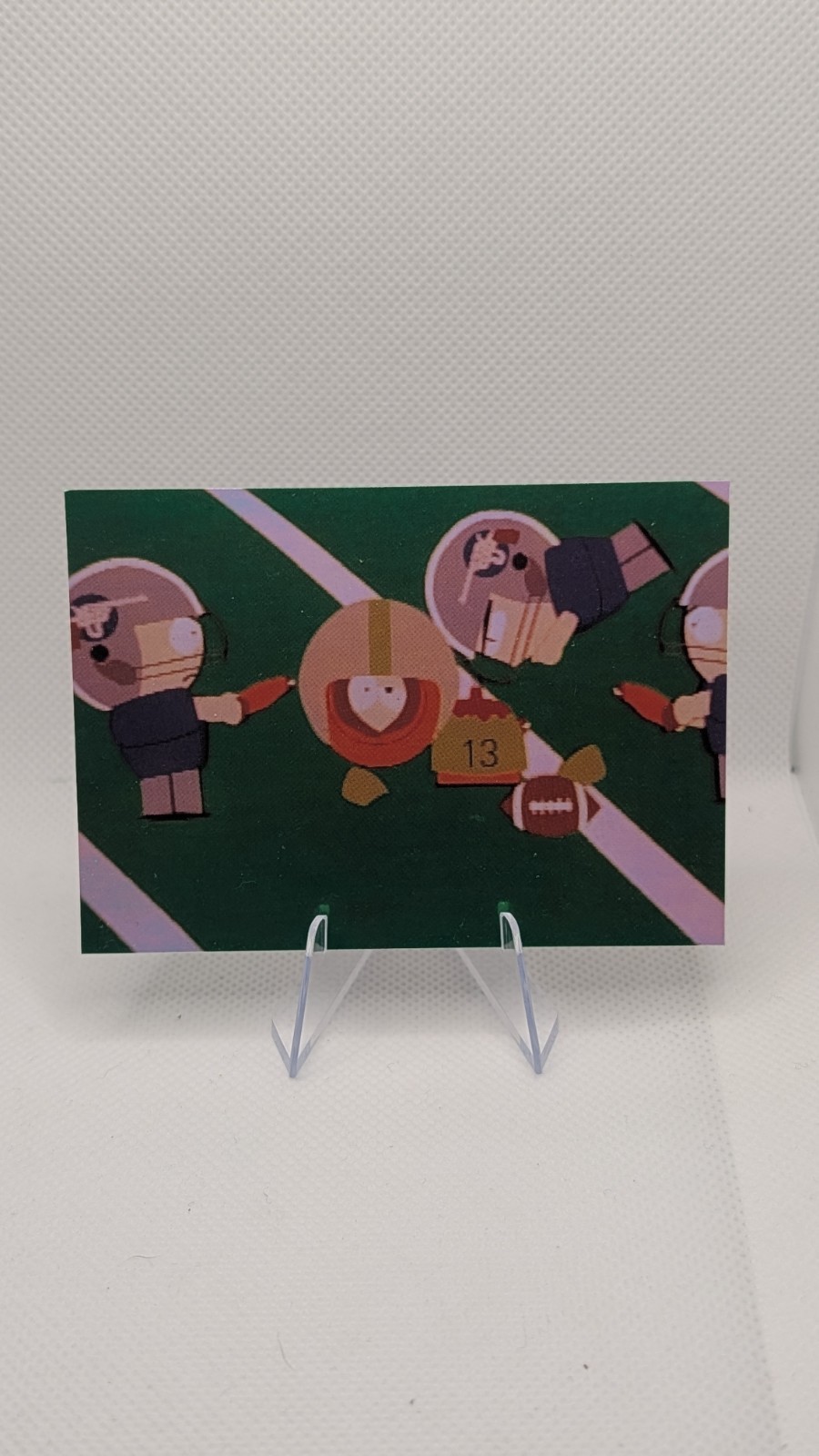 1998 COMIC IMAGES SOUTH PARK THE MANY DEATHS OF KENNY  -  FOOTBALL OMNI #4 CHASE