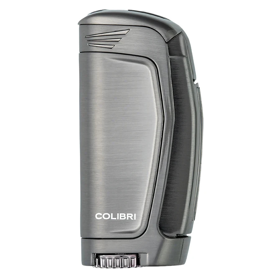 Colibri Cigar Lighter E3 Triple Jet Lighter Gunmetal