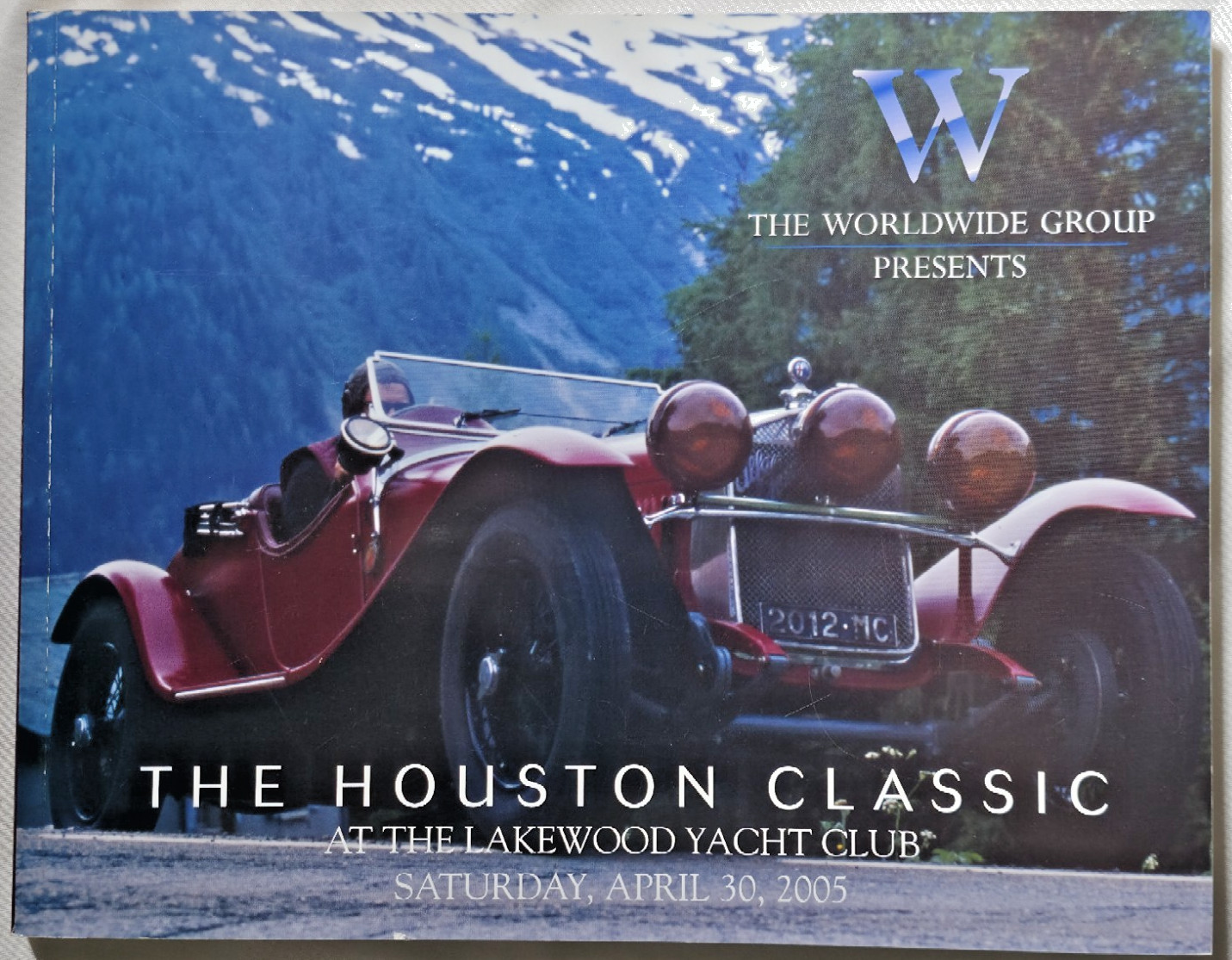 2005 The Houston Classic Lakewood Yacht Club Worldwide Group Auction Catalog TX